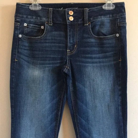 AEO | Artist Bootcut Stretch Denim Jean size 6 - Picture 2 of 6